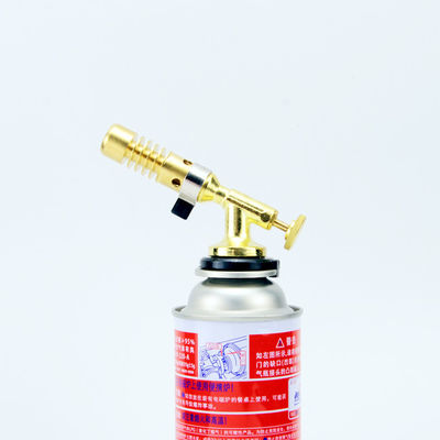Brass Outdoor Gas Culinary Blow Torch Flame Gun Portable Butane Torch Lighter